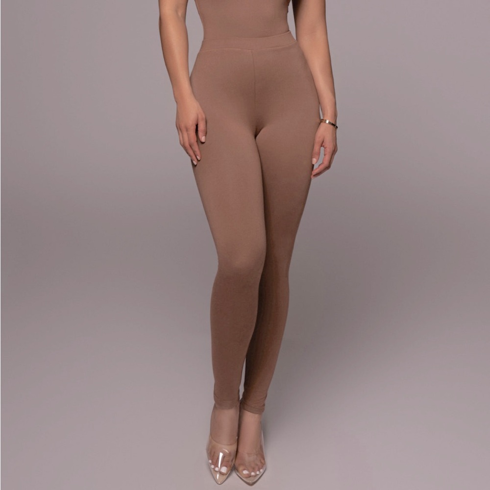 BNWT Jluxbasix Pecan Soft Leggings in XL